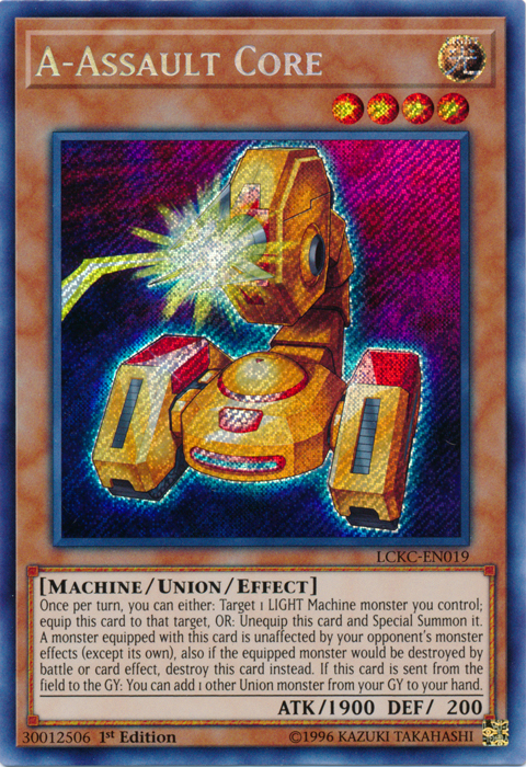 A-Assault Core [LCKC-EN019] Secret Rare | Cracking-Singles