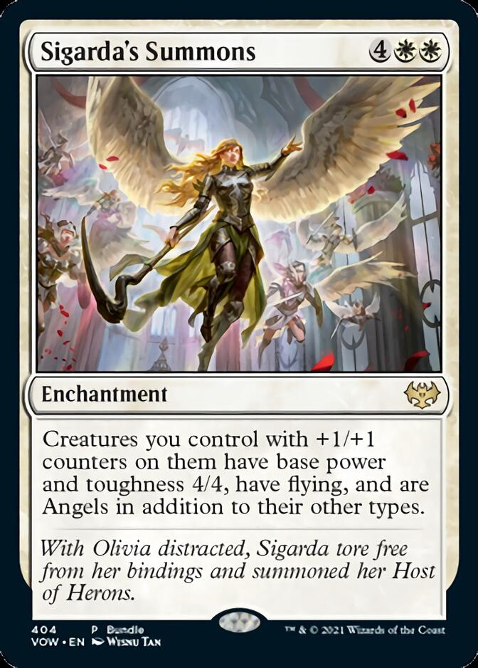 Sigarda's Summons (Bundle) [Innistrad: Crimson Vow] | Cracking-Singles