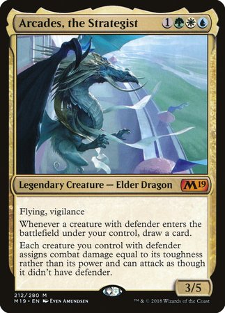 Arcades, the Strategist [Core Set 2019] | Cracking-Singles