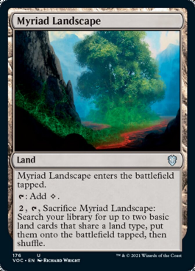 Myriad Landscape [Innistrad: Crimson Vow Commander] | Cracking-Singles
