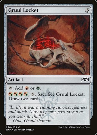 Gruul Locket [Ravnica Allegiance] | Cracking-Singles
