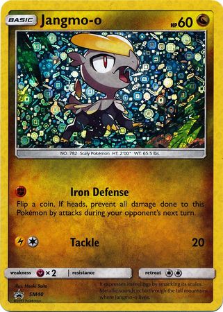 Jangmo o (SM40) (General Mills Promo) [Sun & Moon: Black Star Promos] | Cracking-Singles
