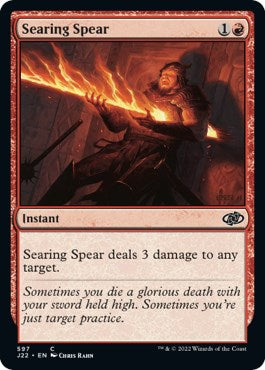 Searing Spear [Jumpstart 2022] | Cracking-Singles