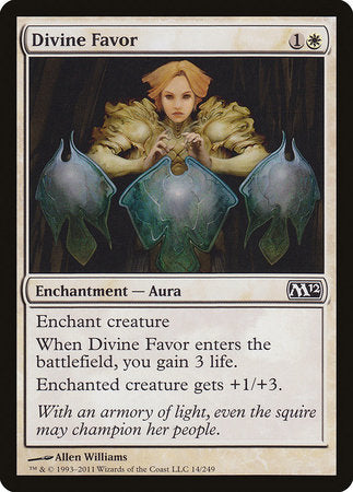 Divine Favor [Magic 2012] | Cracking-Singles
