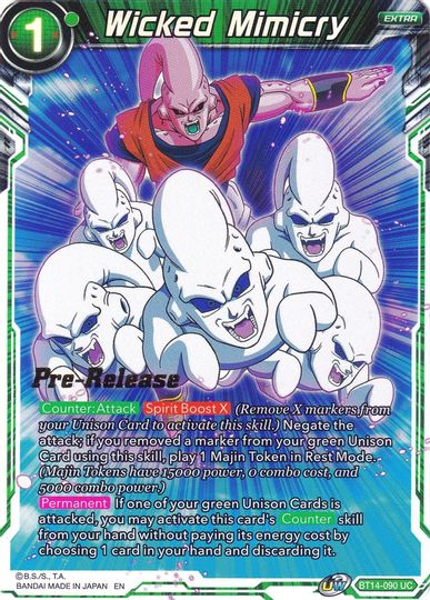 Wicked Mimicry (BT14-090) [Cross Spirits Prerelease Promos] | Cracking-Singles
