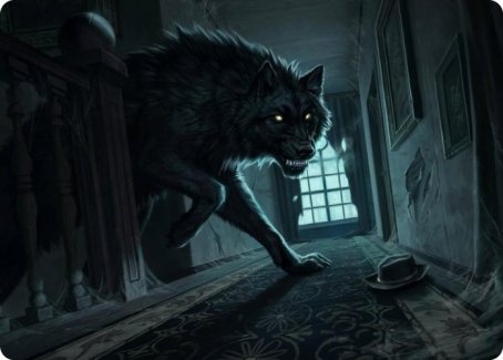 Primal Adversary Art Card [Innistrad: Midnight Hunt Art Series] | Cracking-Singles