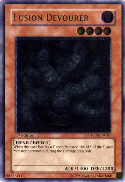 Fusion Devourer [STON-EN020] Ultimate Rare | Cracking-Singles