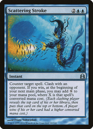 Scattering Stroke [Commander 2011] | Cracking-Singles
