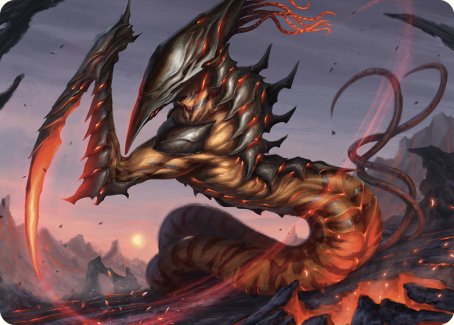 Blade Sliver Art Card [Commander Masters Art Series] | Cracking-Singles