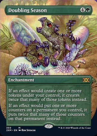 Doubling Season (Showcase) [Double Masters] | Cracking-Singles