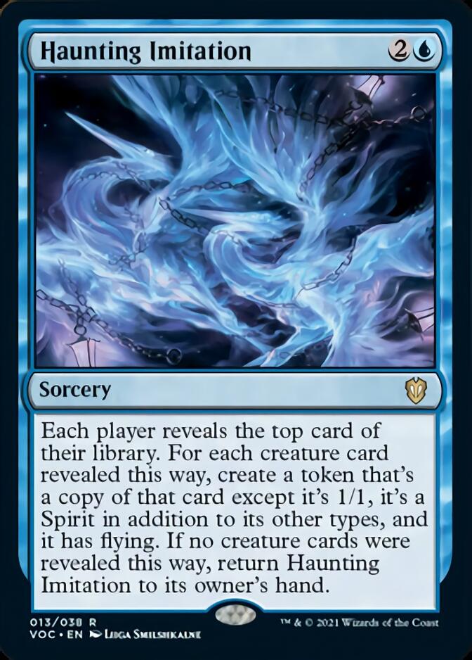 Haunting Imitation [Innistrad: Crimson Vow Commander] | Cracking-Singles