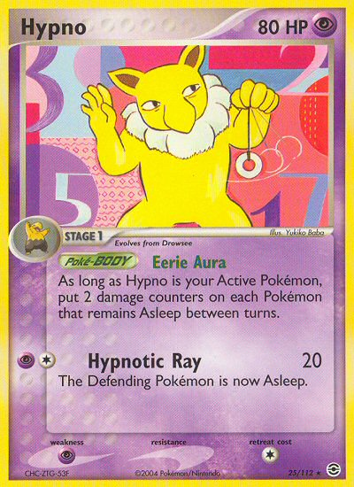 Hypno (25/112) [EX: FireRed & LeafGreen] | Cracking-Singles