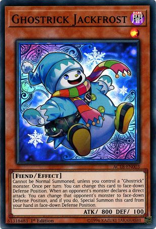 Ghostrick Jackfrost [AC18-EN003] Super Rare | Cracking-Singles