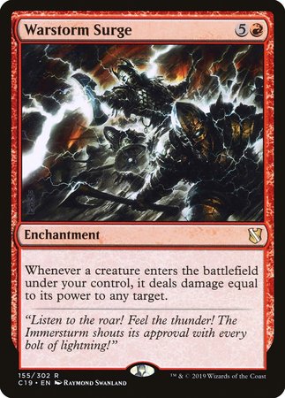 Warstorm Surge [Commander 2019] | Cracking-Singles