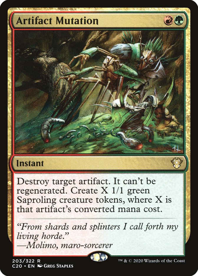 Artifact Mutation [Commander 2020] | Cracking-Singles