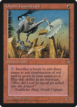 Orcish Lumberjack [Ice Age] | Cracking-Singles