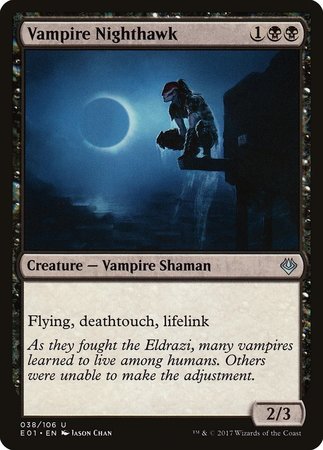 Vampire Nighthawk [Archenemy: Nicol Bolas] | Cracking-Singles