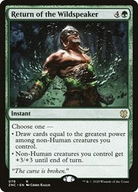 Return of the Wildspeaker [Zendikar Rising Commander] | Cracking-Singles