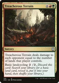 Treacherous Terrain [Zendikar Rising Commander] | Cracking-Singles