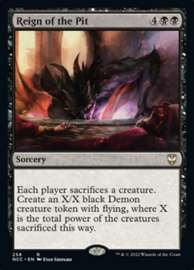 Reign of the Pit [Streets of New Capenna Commander] | Cracking-Singles