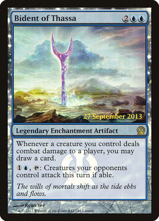 Bident of Thassa [Theros Promos] | Cracking-Singles