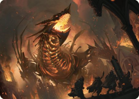The Fall of Kroog Art Card [The Brothers' War Art Series] | Cracking-Singles