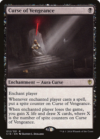 Curse of Vengeance [Commander 2016] | Cracking-Singles