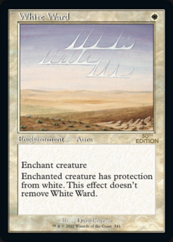 White Ward (Retro) [30th Anniversary Edition] | Cracking-Singles