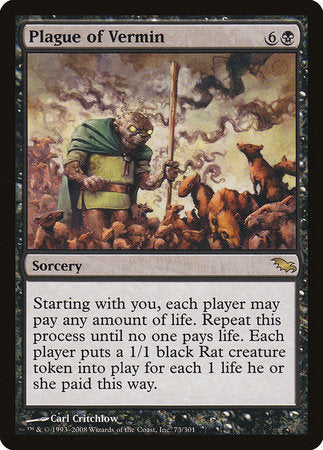 Plague of Vermin [Shadowmoor] | Cracking-Singles
