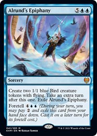 Alrund's Epiphany [Kaldheim Promos] | Cracking-Singles