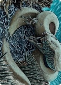 Koma, Cosmos Serpent 2 Art Card [Kaldheim: Art Series] | Cracking-Singles
