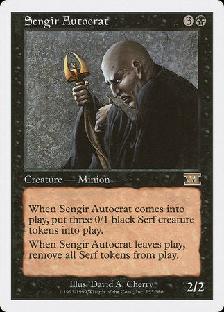 Sengir Autocrat [Classic Sixth Edition] | Cracking-Singles