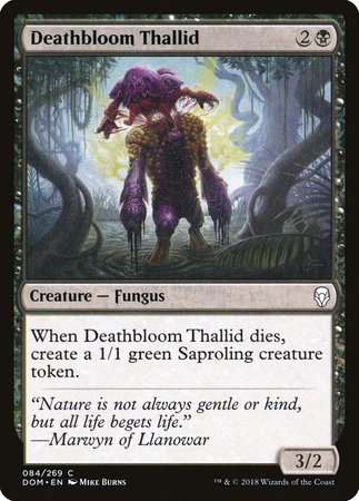 Deathbloom Thallid [Dominaria] | Cracking-Singles