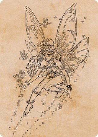 Pixie Guide (Showcase) Art Card [Dungeons & Dragons: Adventures in the Forgotten Realms Art Series] | Cracking-Singles
