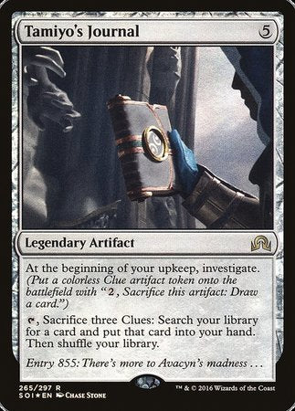 Tamiyo's Journal (Entry 855) [Shadows over Innistrad] | Cracking-Singles