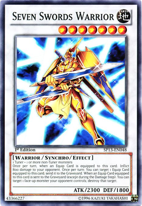 Seven Swords Warrior [SP13-EN048] Common | Cracking-Singles