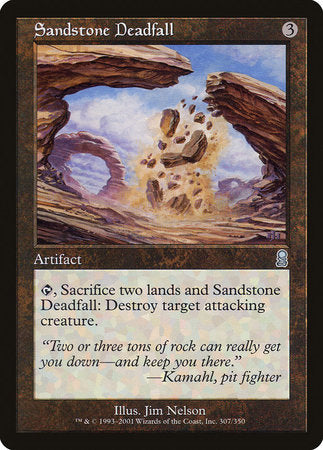Sandstone Deadfall [Odyssey] | Cracking-Singles