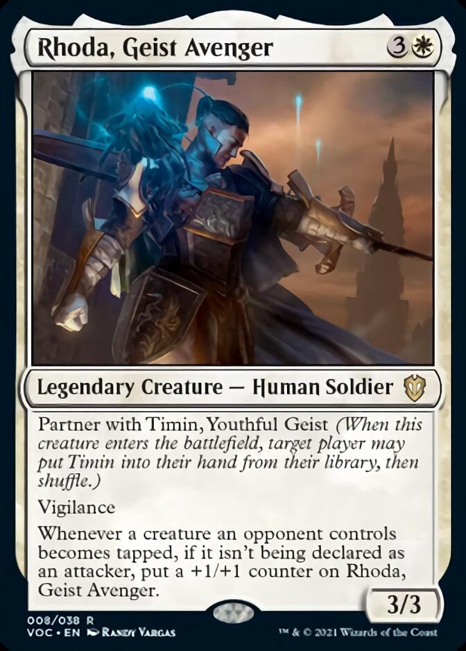 Rhoda, Geist Avenger [Innistrad: Crimson Vow Commander] | Cracking-Singles