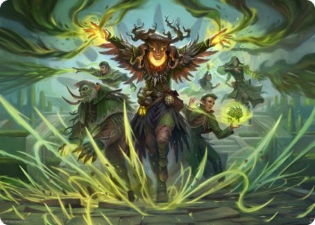 Witherbloom Command Art Card [Strixhaven: School of Mages Art Series] | Cracking-Singles