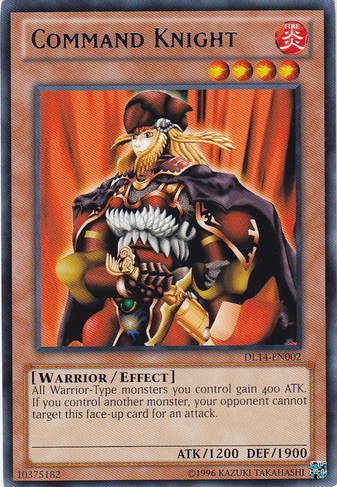 Command Knight (Blue) [DL14-EN002] Rare | Cracking-Singles