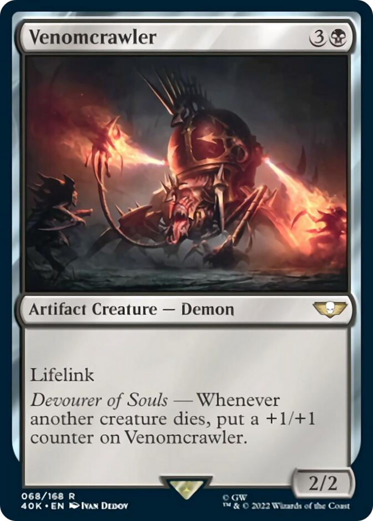 Venomcrawler (Surge Foil) [Universes Beyond: Warhammer 40,000] | Cracking-Singles