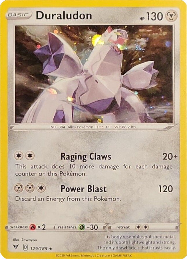 Duraludon (129/185) (Cosmos Holo) [Sword & Shield: Vivid Voltage] | Cracking-Singles