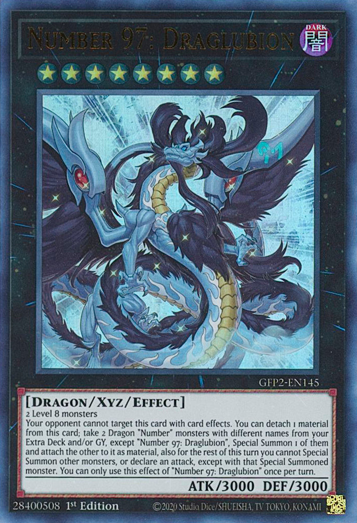 Number 97: Draglubion [GFP2-EN145] Ultra Rare | Cracking-Singles