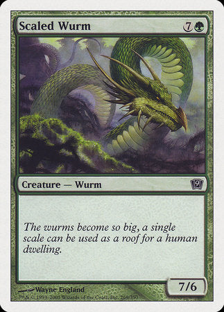 Scaled Wurm [Ninth Edition] | Cracking-Singles