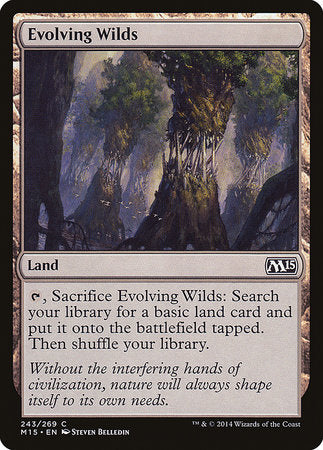 Evolving Wilds [Magic 2015] | Cracking-Singles