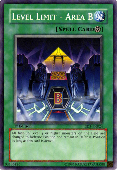Level Limit - Area B [SD3-EN024] Common | Cracking-Singles