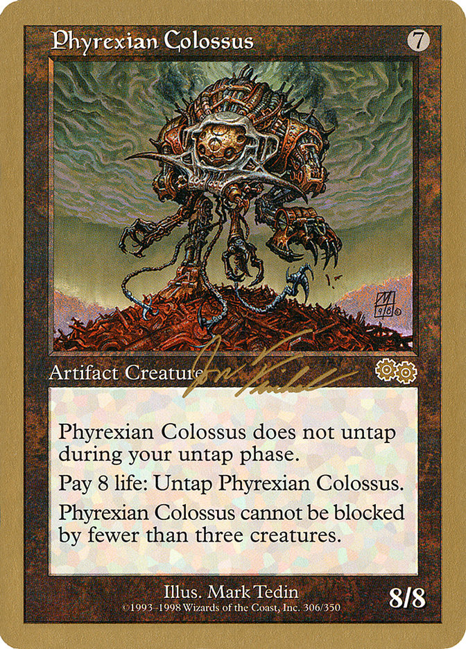 Phyrexian Colossus (Jon Finkel) [World Championship Decks 2000] | Cracking-Singles