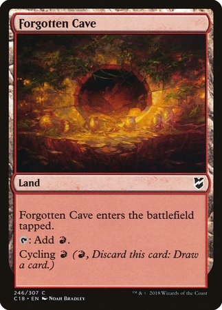 Forgotten Cave [Commander 2018] | Cracking-Singles
