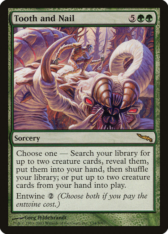 Tooth and Nail [Mirrodin] | Cracking-Singles