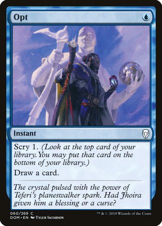 Opt [Dominaria] | Cracking-Singles